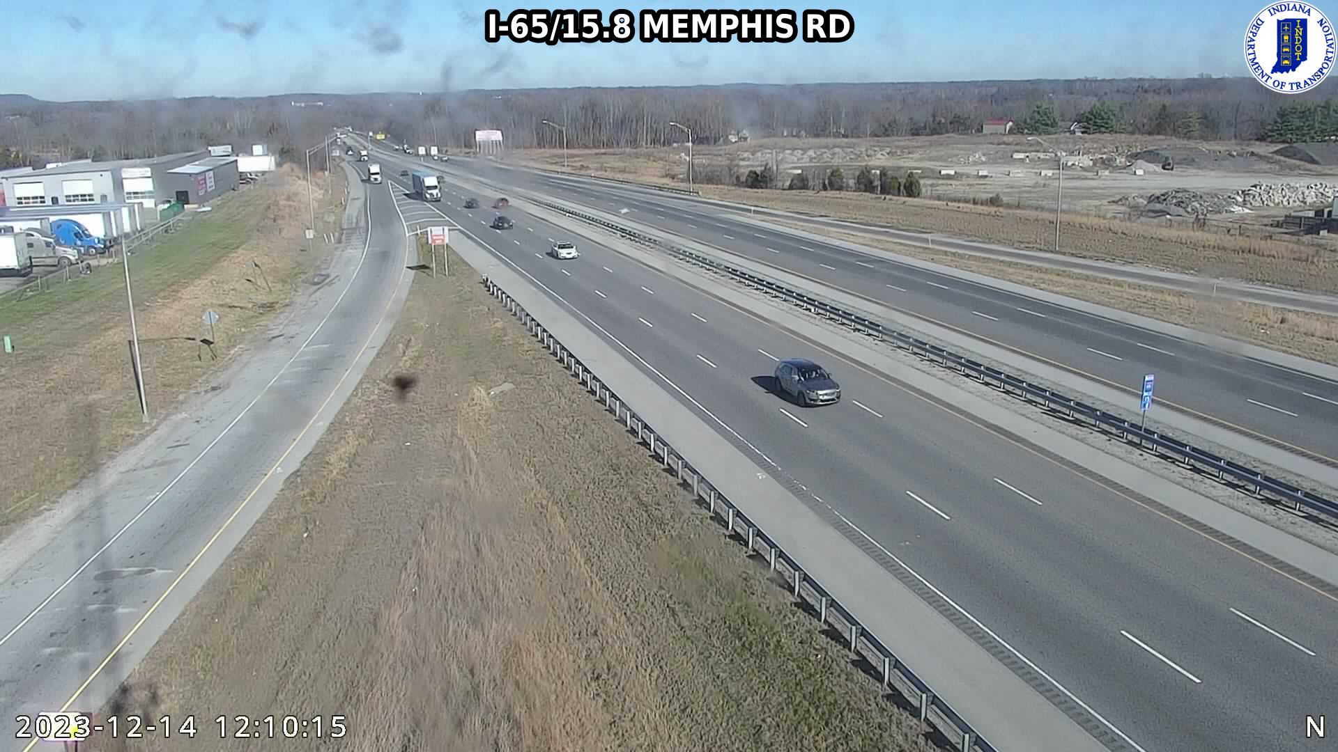 Traffic Cam Memphis: I-65: I-65/15.8 - RD : I-65/15.8 - RD Player