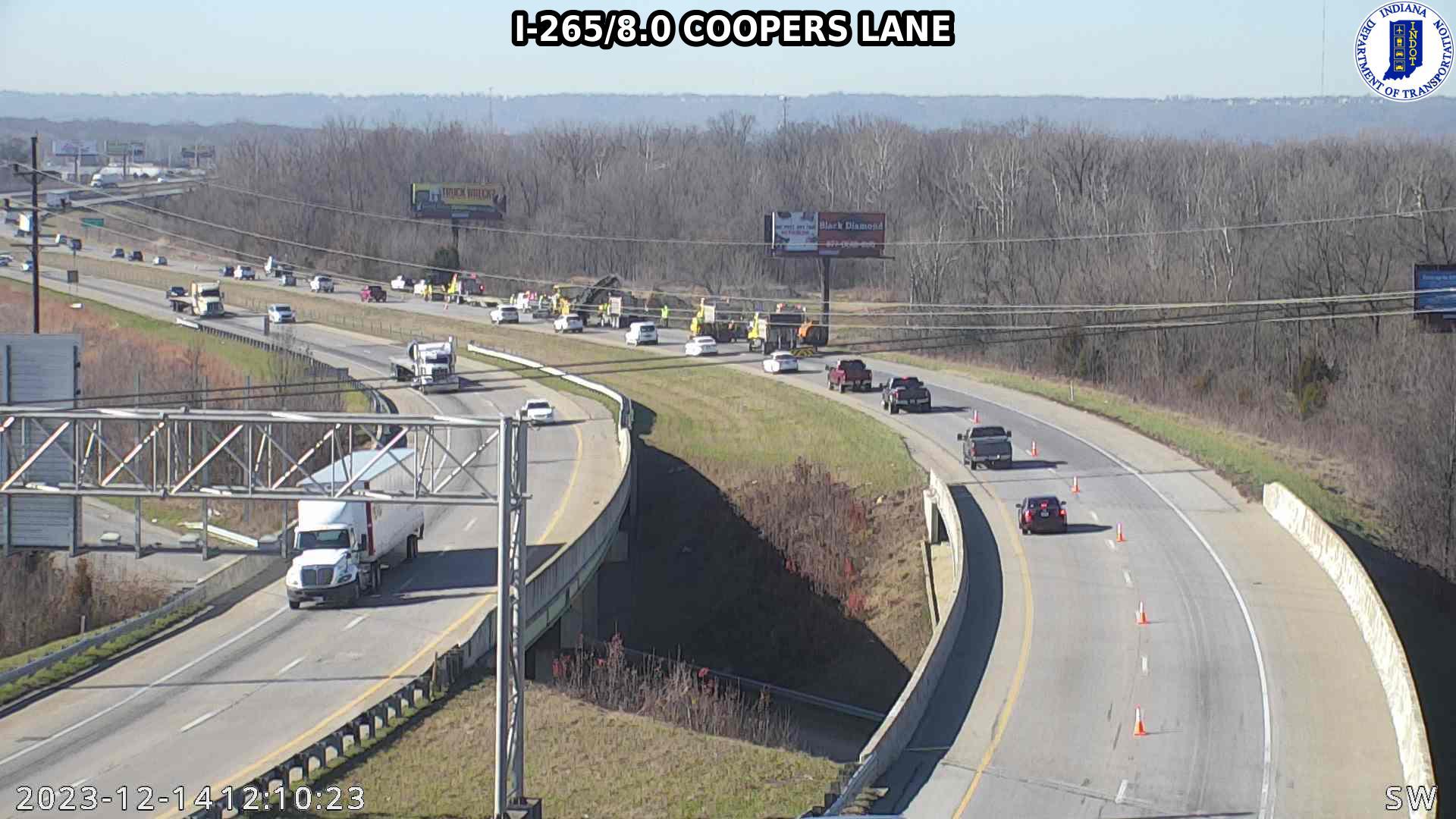Traffic Cam Cementville: I-265: I-265/8.0 COOPERS LANE Player