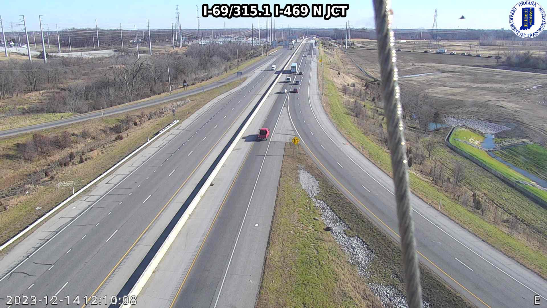 Fort Wayne: I-69: I-69/315.1 I-469 N JCT: I-69/315.1 I-469 N JCT Traffic Camera