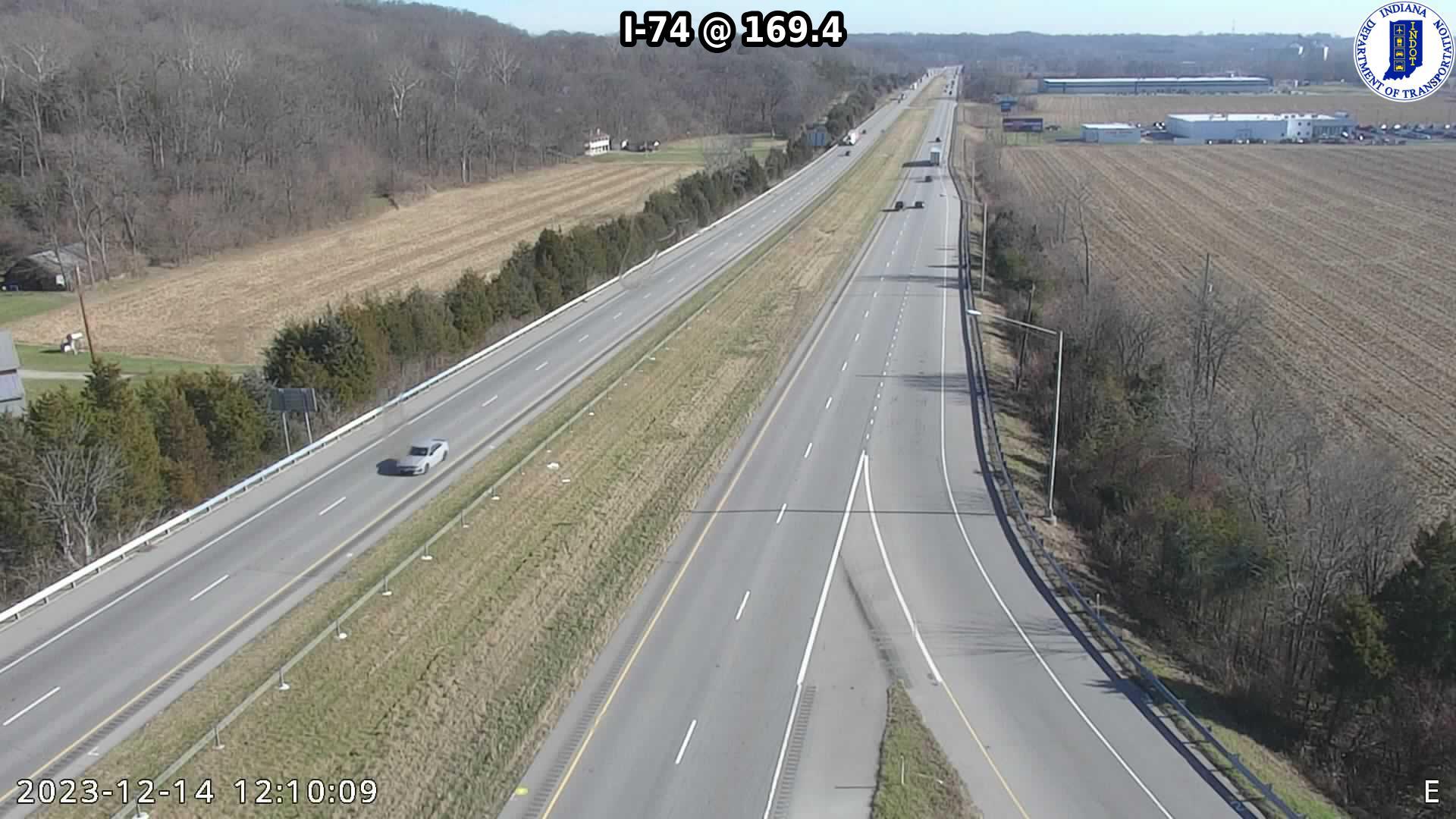 Braysville: I-74: I-74 @ 169.4 Traffic Camera