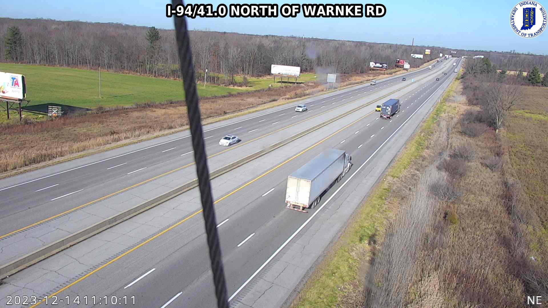 Traffic Cam Ambler: I-94: I-94/41.0 NORTH OF WARNKE RD: I-94/41.0 NORTH OF WARNKE RD Player
