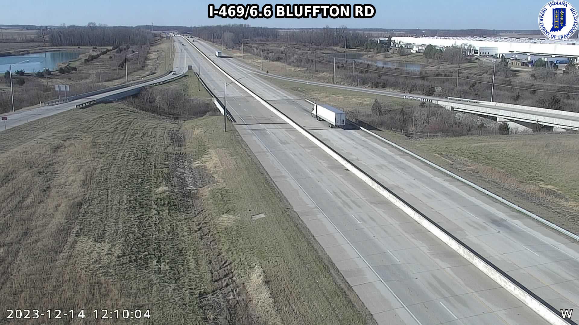 Blair: I-469: I-469/6.6 BLUFFTON RD Traffic Camera