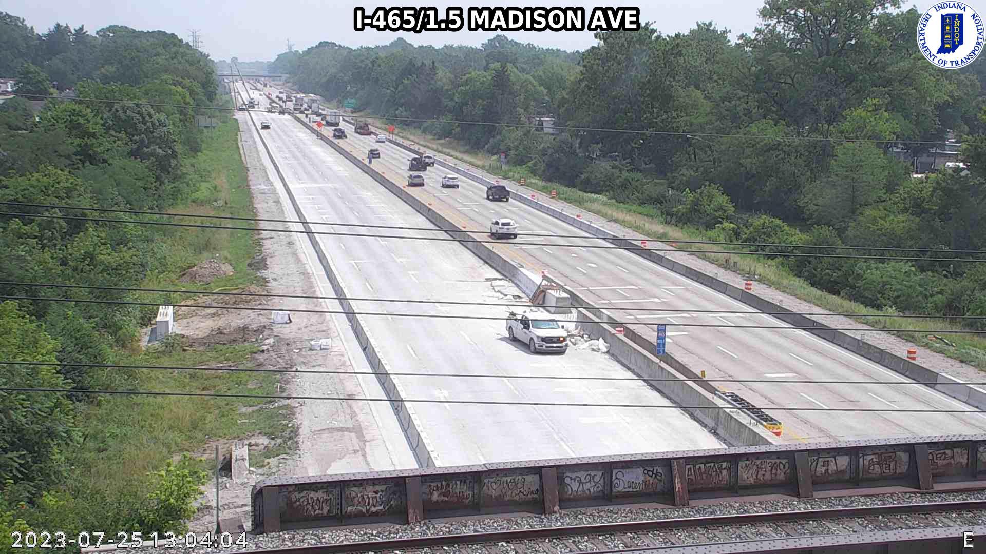 Indianapolis: I-465: I-465/1.5 MADISON AVE Traffic Camera