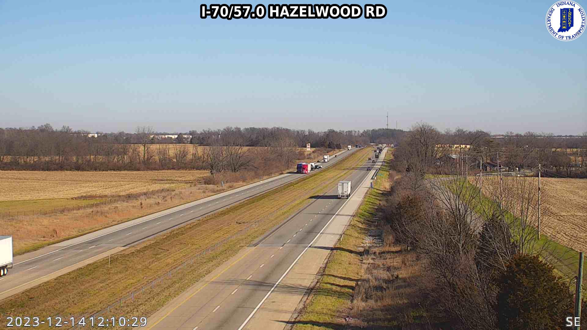 Hazelwood: I-70: I-70/57.0 - RD Traffic Camera