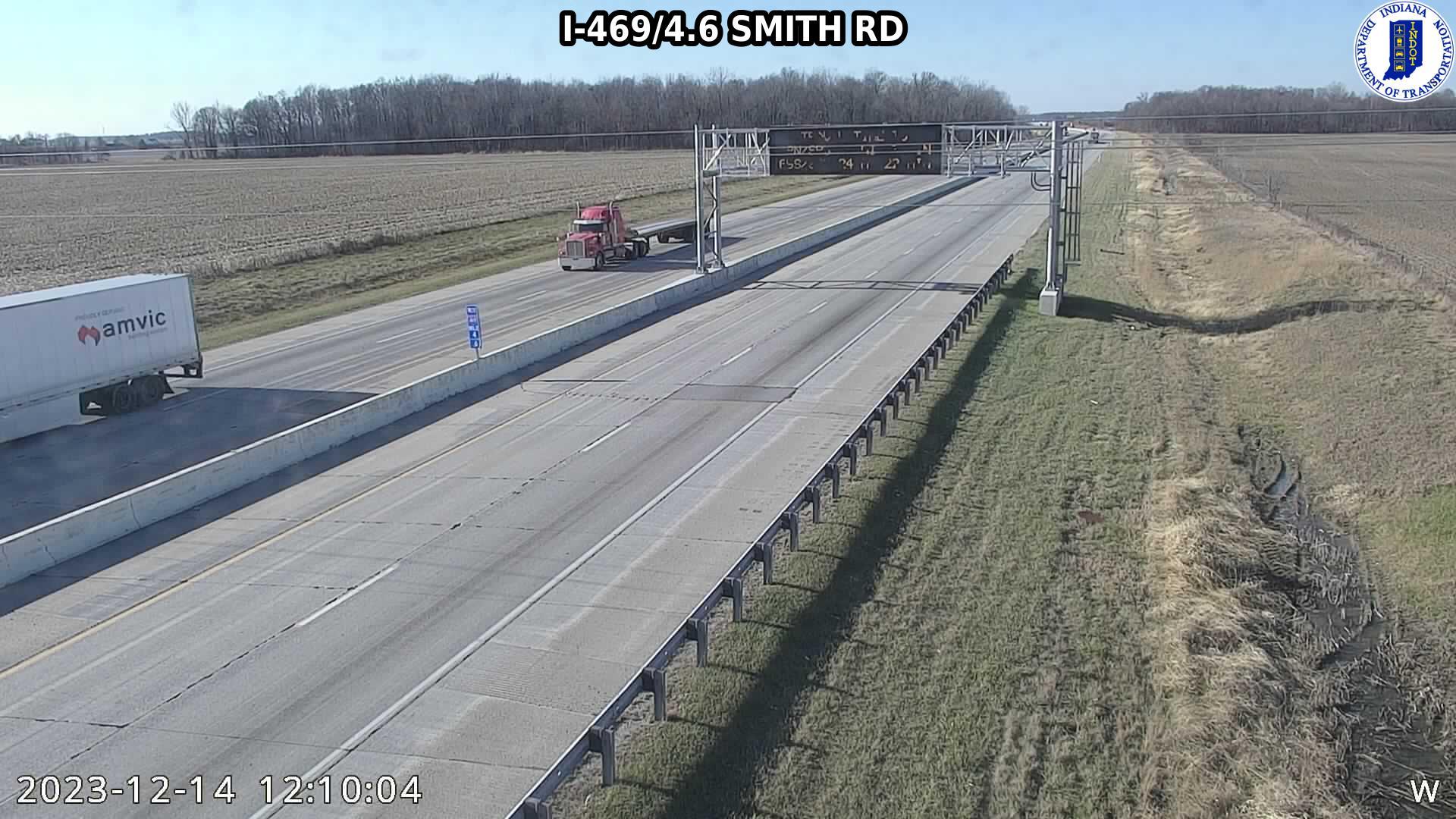 Traffic Cam Nine Mile: I-469: I-469/4.6 SMITH RD Player