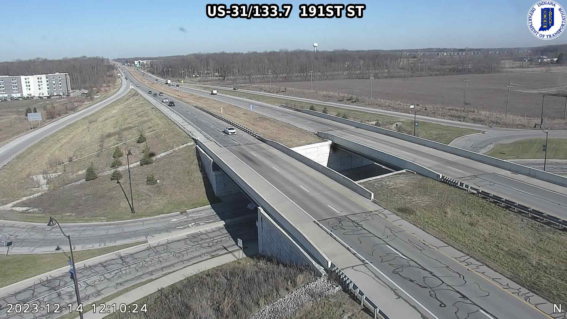 Traffic Cam Westfield: US-31: US-31/133.7 191ST ST Player
