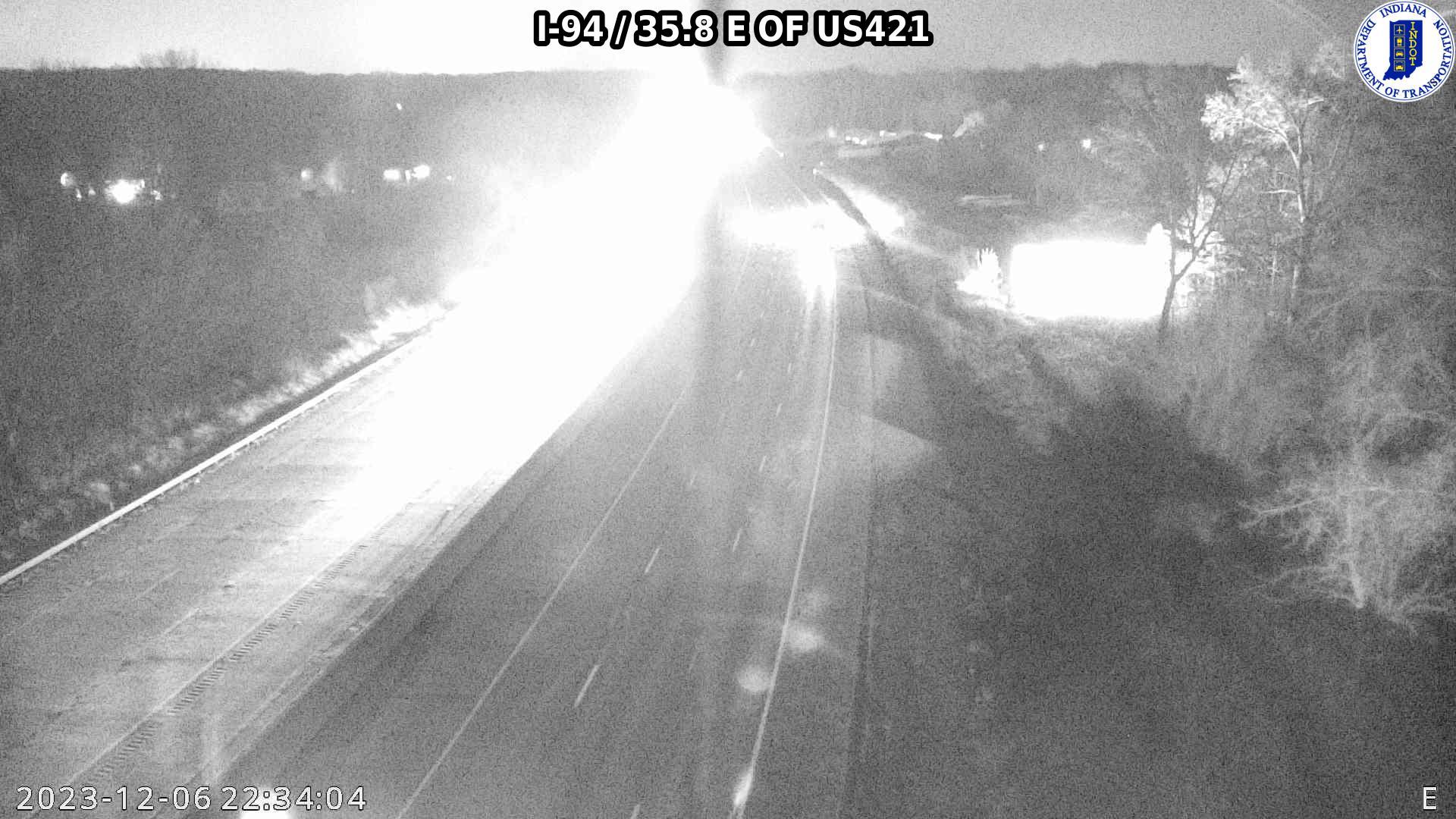 Traffic Cam Waterford: I-94: I-94 - 35.8 E OF US421: I-94 - 35.8 E OF US421 Player