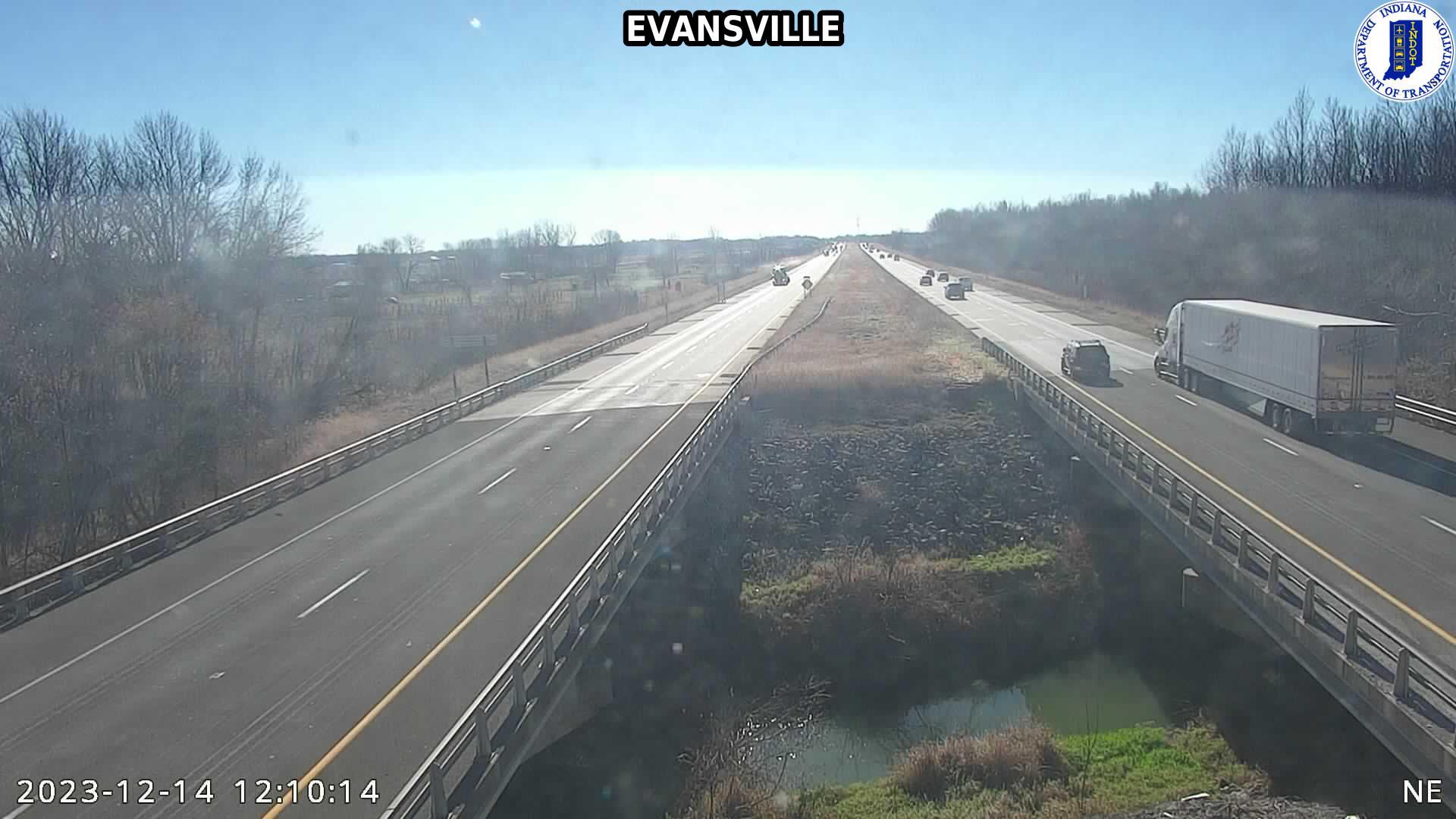 Saint John: I-69: EVANSVILLE Traffic Camera