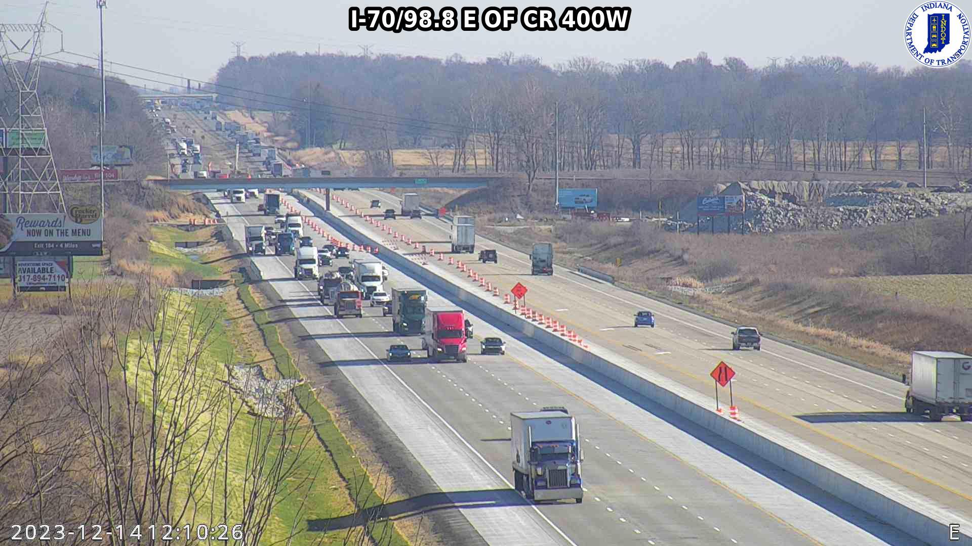 Mohawk: I-70: I-70/98.8 E OF CR 400W Traffic Camera