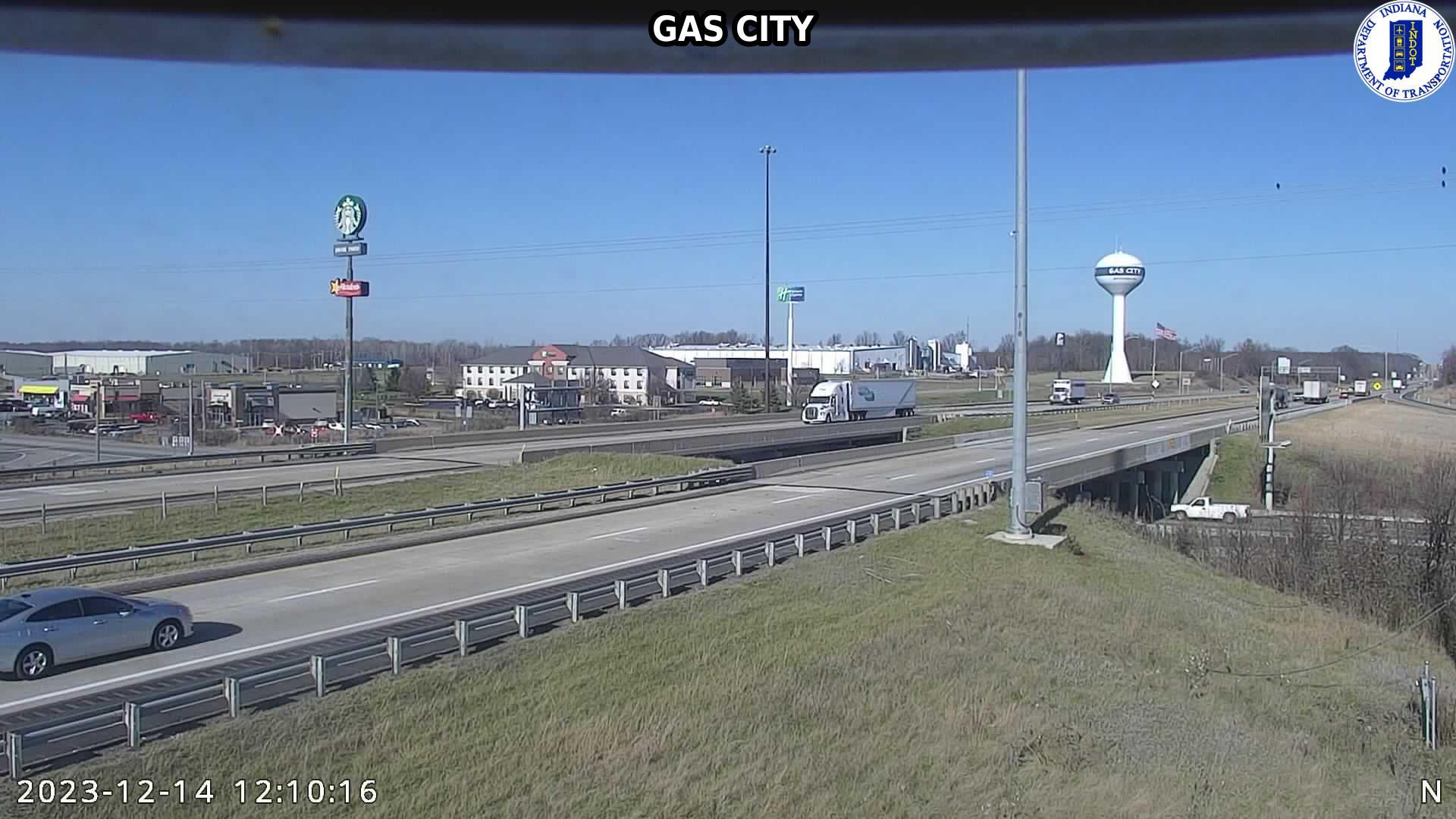 Traffic Cam Upland: I-69: GAS CITY Player