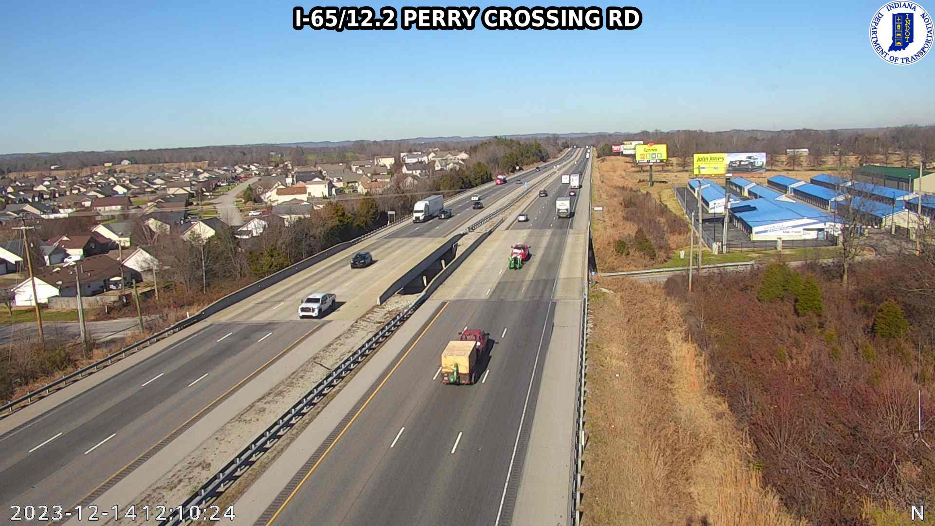 Traffic Cam Perry Crossing: I-65: I-65/12.2 - RD Player