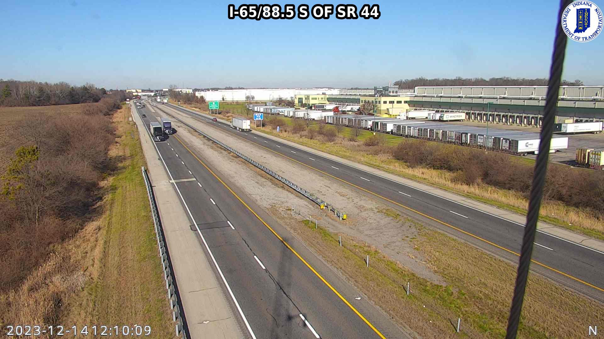 Franklin: I-65: I-65/88.5 S OF SR Traffic Camera