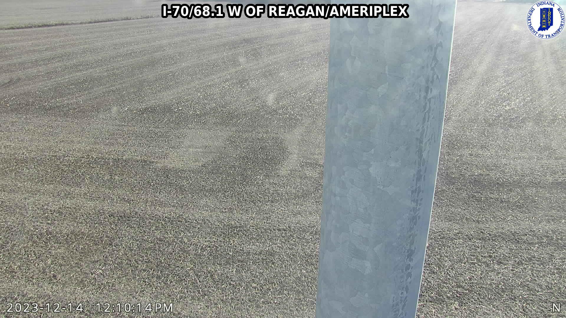 Plainfield: I-70: I-70/68.1 W OF REAGAN/AMERIPLEX Traffic Camera