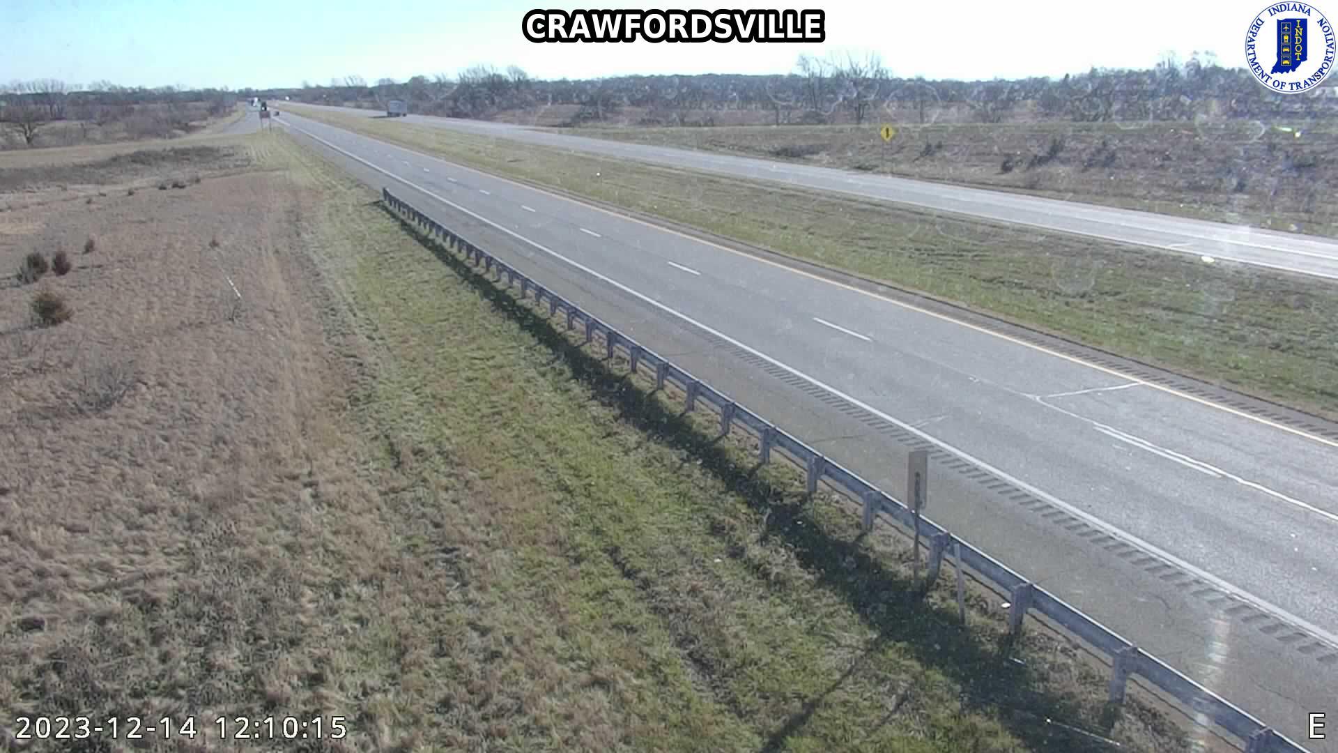 Jamestown: I-74: CRAWFORDSVILLE Traffic Camera