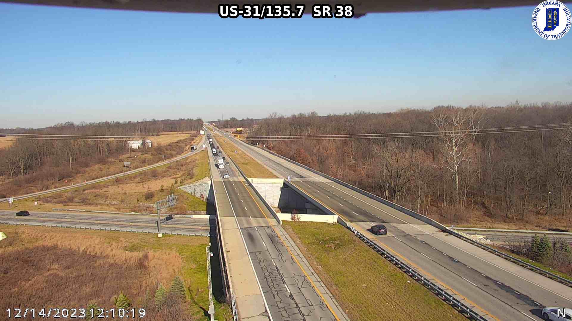 Traffic Cam Westfield: US-31: US-31/135.7 SR 38 : US-31/135.7 SR 38 Player