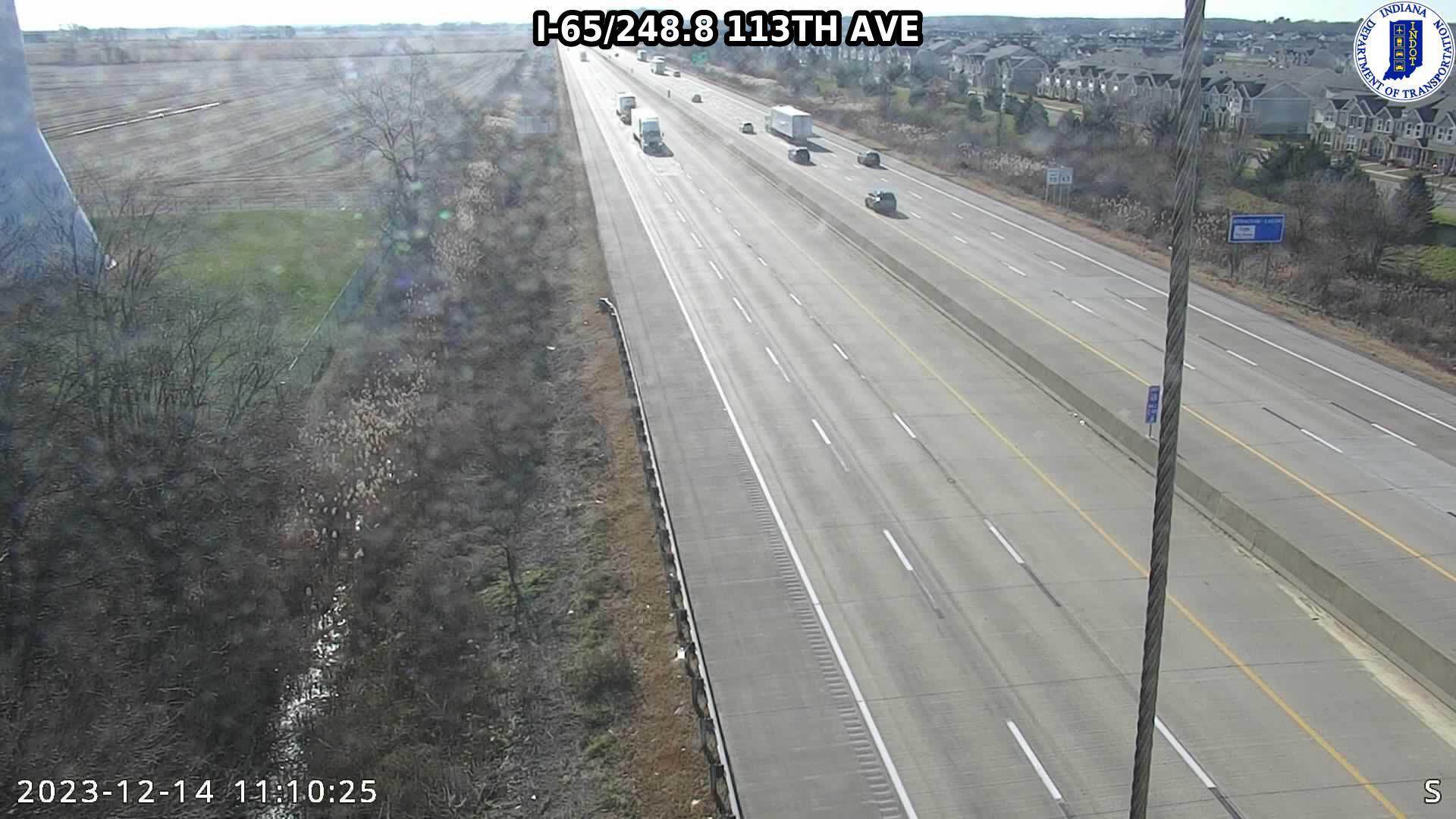 Traffic Cam Crown Point: I-65: I-65/248.8 113TH AVE : I-65/248.8 113TH AVE Player