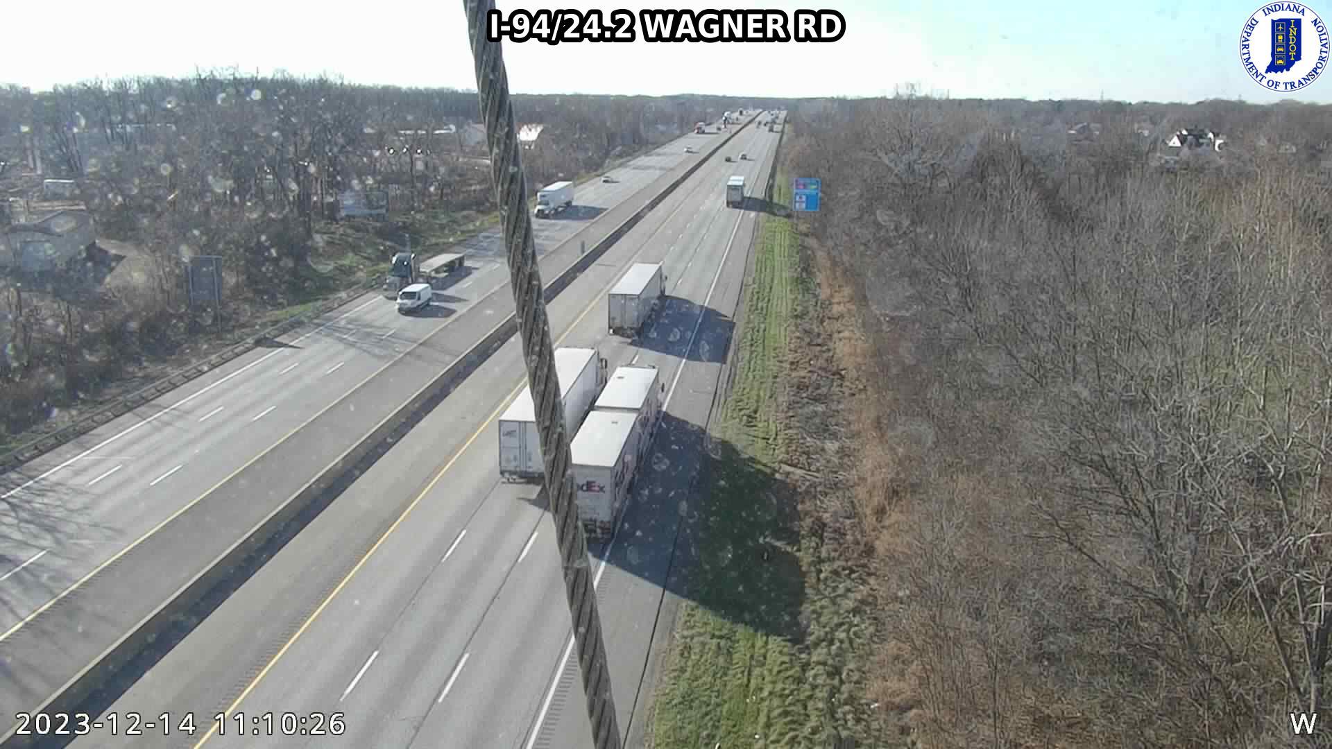 Traffic Cam Porter: I-94: I-94/24.2 WAGNER RD : I-94/24.2 WAGNER RD Player