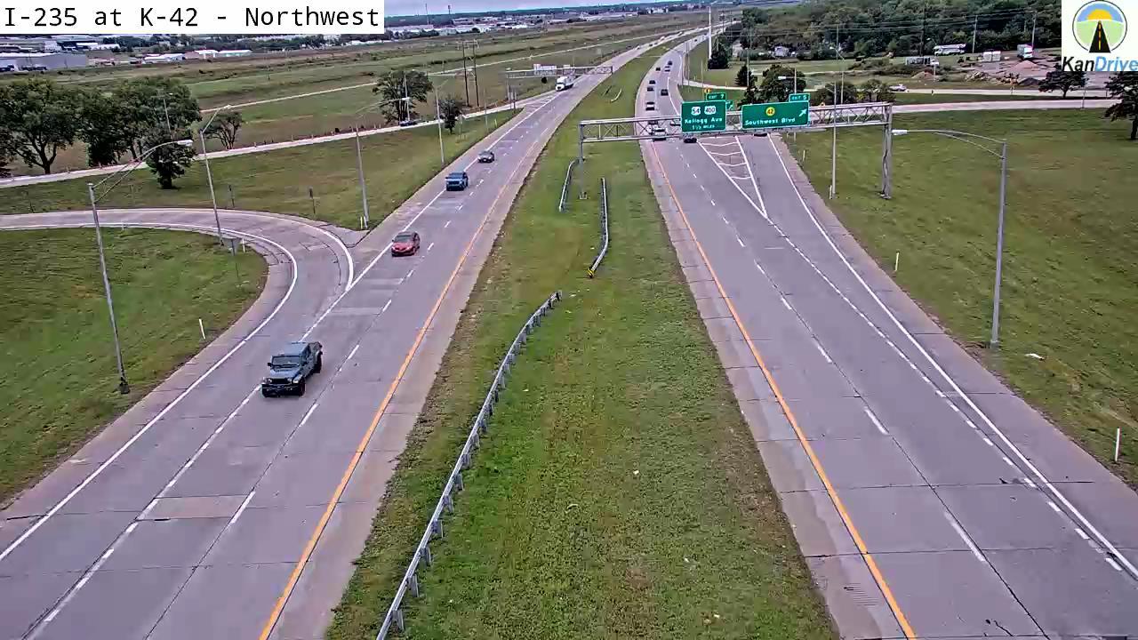 Wichita: I-235 at K-42 Traffic Camera