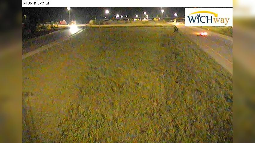 Wichita: 789-0024 I-135 at 37th Temp Traffic Camera