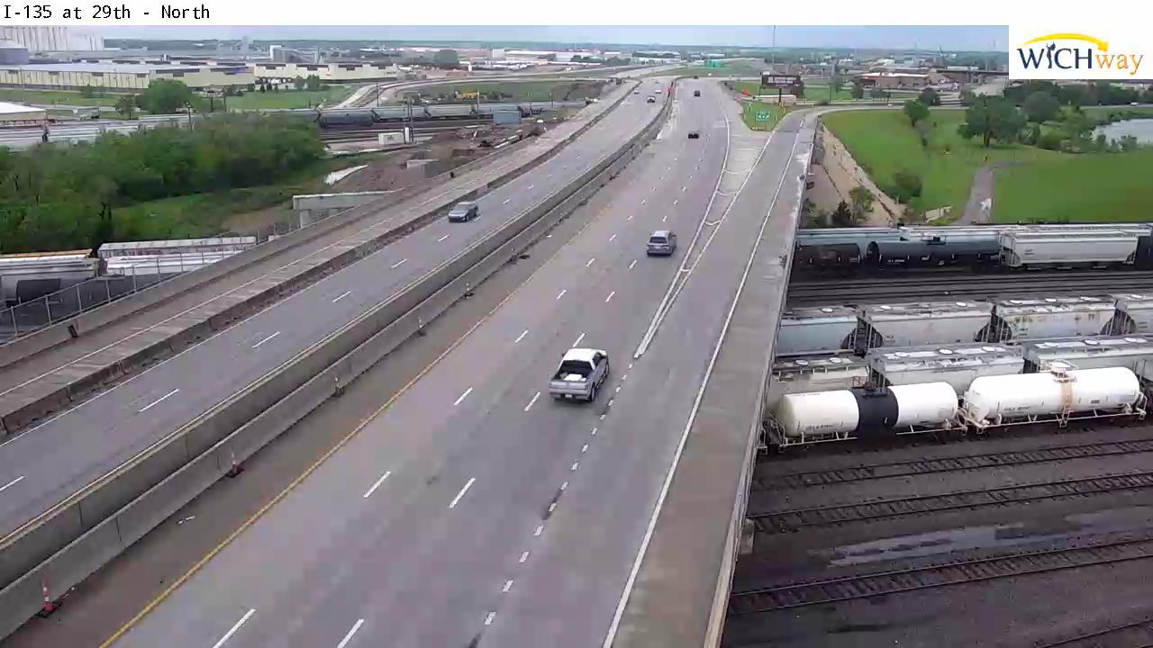 Wichita: I-135 at 29th Traffic Camera