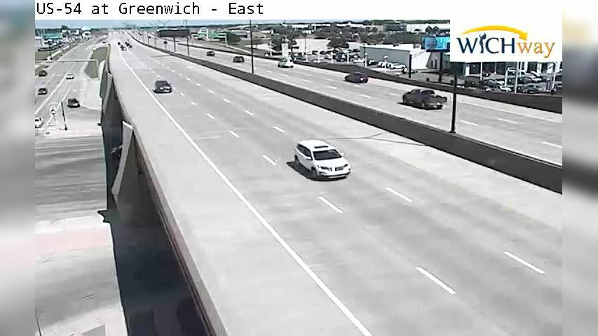 Wichita: US-54 at Greenwich Traffic Camera