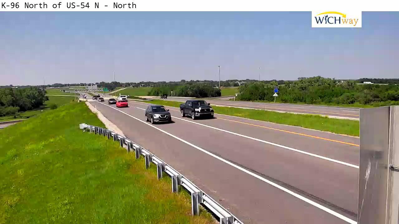 Traffic Cam Wichita: K-96 North of US-54 N Player