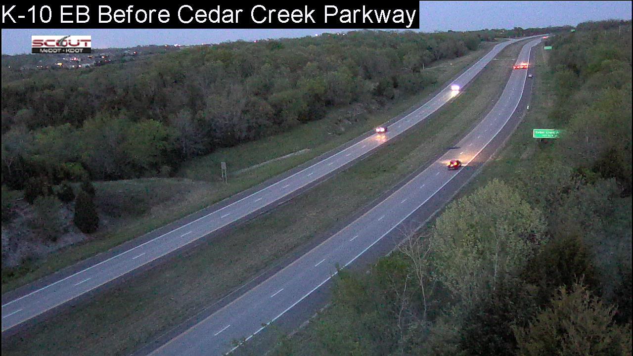 Lenexa: K- E @ Before Cedar Creek Traffic Camera