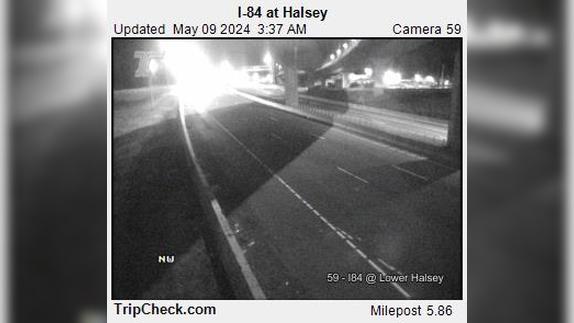 I-84 at Halsey - MM 5.86 Traffic Camera