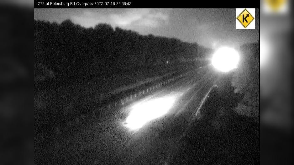 Traffic Cam Stringtown: I-275 at Petersburg Rd Overpass Player