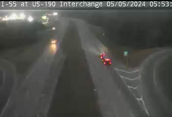 Traffic Cam I-55 at US 190 - Median Player