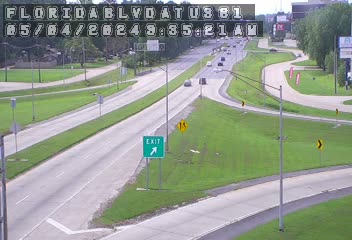 US 61 at Florida Blvd. - Southbound Traffic Camera