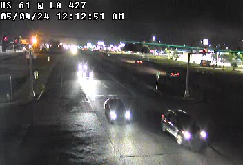 US 61 at LA 427 - Northbound Traffic Camera