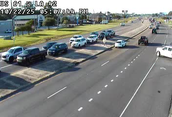 US 61 at LA 42 - Northbound Traffic Camera