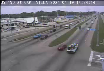 Traffic Cam US 190 at Oak Villa - Eastbound Player