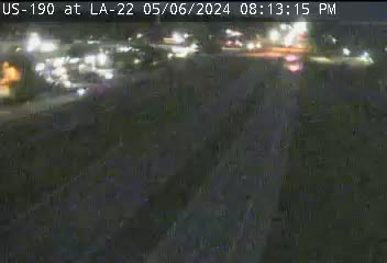 US 190 at LA 22 - Eastbound Traffic Camera