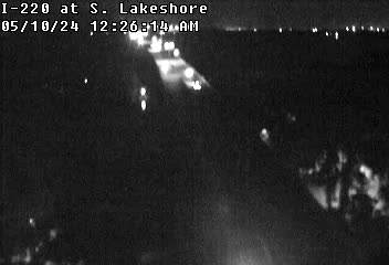 I-220 at S Lakeshore Dr - Westbound Traffic Camera