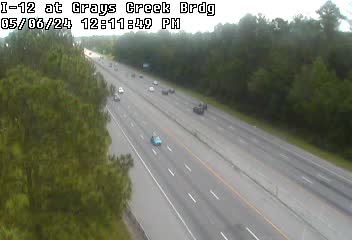Traffic Cam I-12 at Grays Creek - Westbound Player