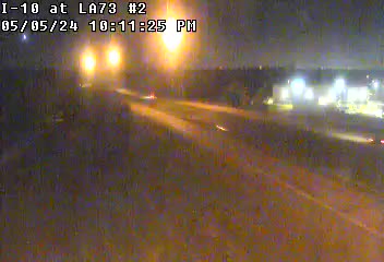 I-10 at LA 73 - Westbound Traffic Camera