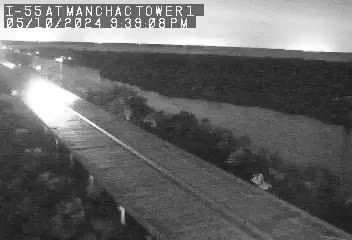 Traffic Cam I-55 at Manchac Tower - Northbound Player