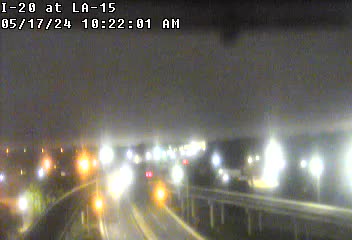 Traffic Cam I-20 at LA 15 - Westbound Player