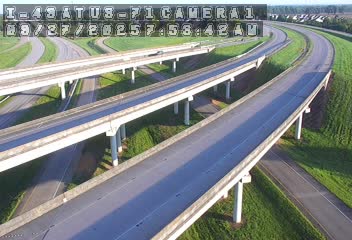 I-49 at US 71 - Northbound Traffic Camera