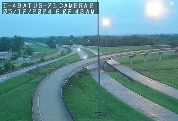 Traffic Cam I-49 at US 71 - Northbound Player
