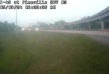 I-49 at Pineville XWY - Northbound Traffic Camera