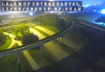 Traffic Cam LA 1 at Intracoastal Canal - Northbound Player