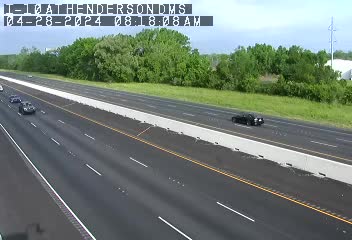 I-10 at Henderson DMS - Eastbound Traffic Camera