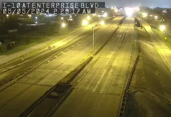 I-10 at Enterprise Blvd - Eastbound Traffic Camera