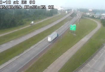 Traffic Cam I-10 at US 90 - Westbound Player