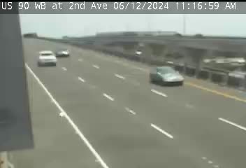 Traffic Cam US 90B at 2nd Ave - Westbound Player