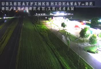 Traffic Cam US 165 at Finks Hideaway - Southbound Player