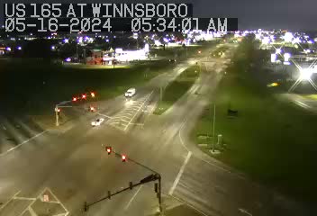 US 165 at Winsboro - Northbound Traffic Camera